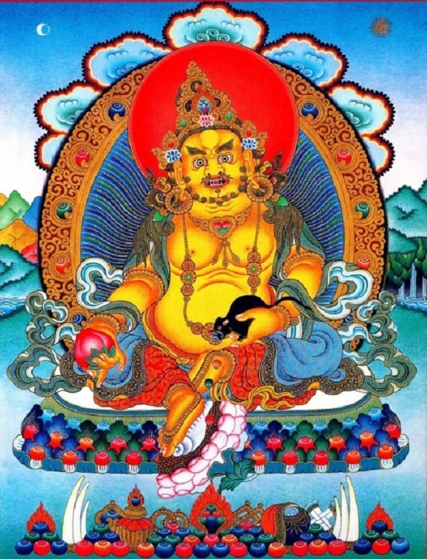Ý nghĩa biểu tượng Hoàng Thần Tài trong Phật giáo Mật Tông