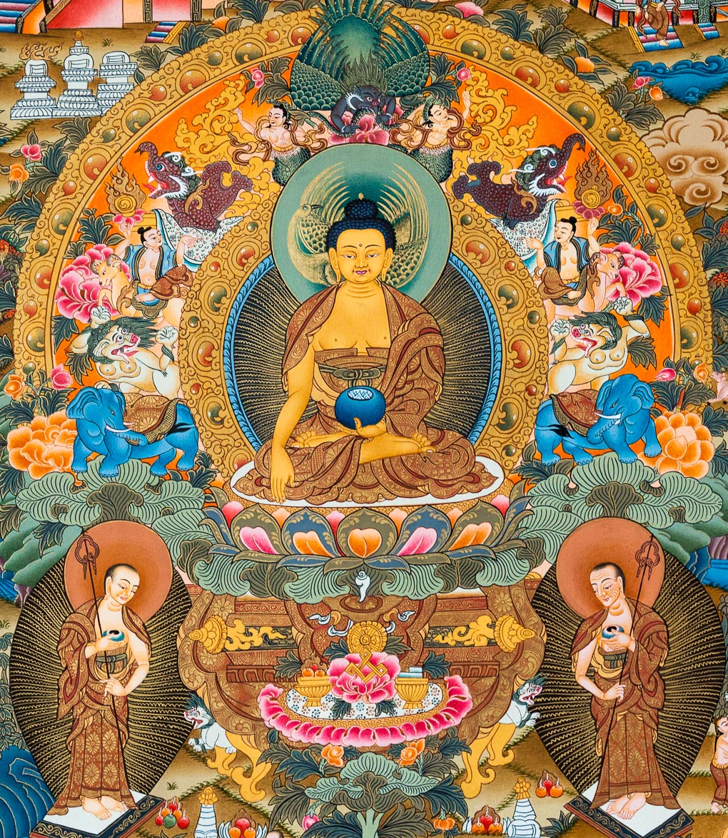 tranh anh thangka phat giao mat tong 12