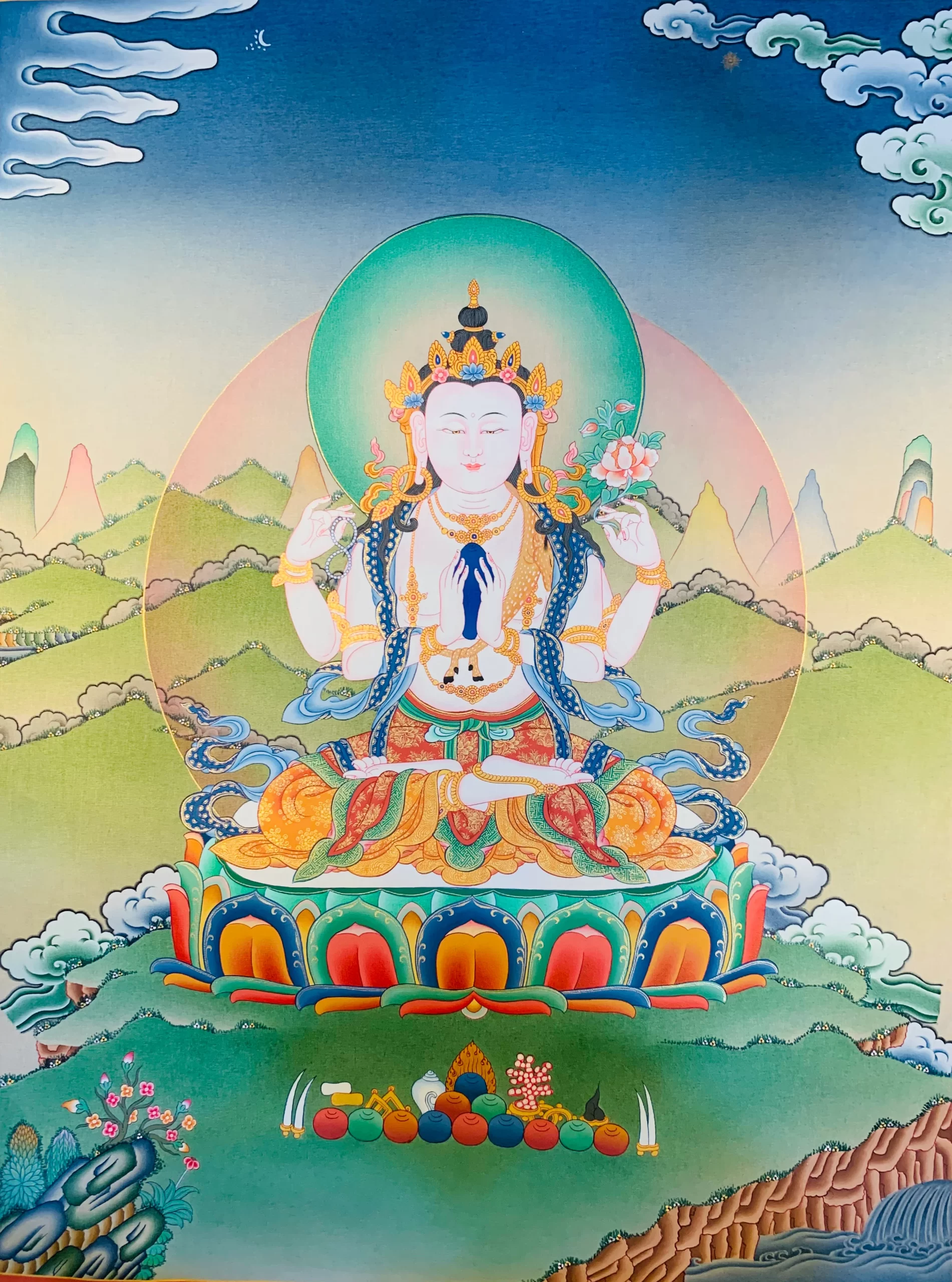 tranh anh thangka phat giao mat tong 2 scaled