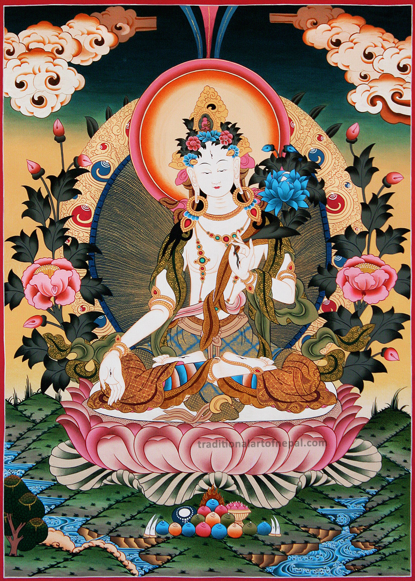tranh anh thangka phat giao mat tong 4