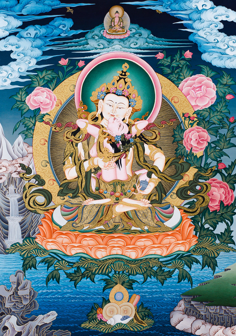 tranh anh thangka phat giao mat tong 5
