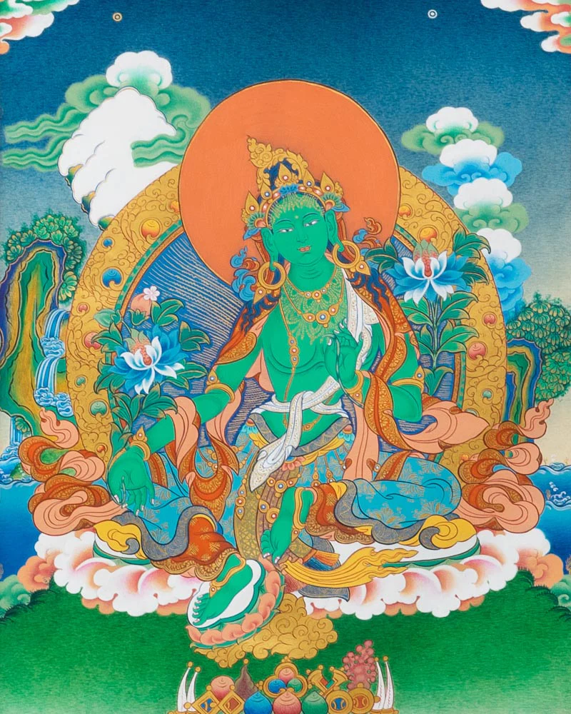 tranh anh thangka phat giao mat tong 5