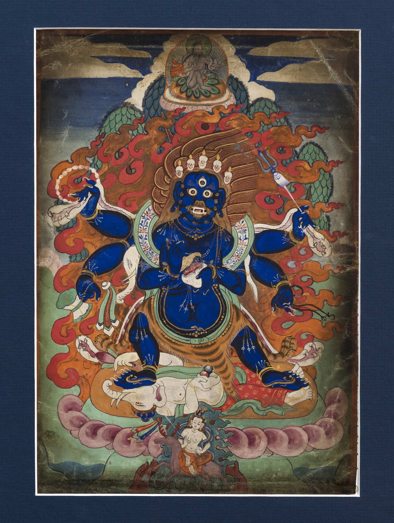 tranh anh thangka phat giao mat tong 7