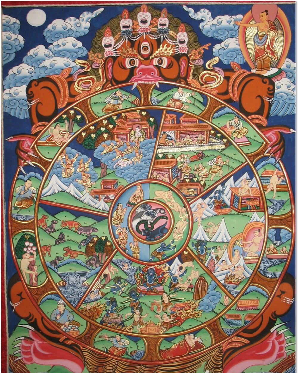 hinh anh banh xe luan hoi 2