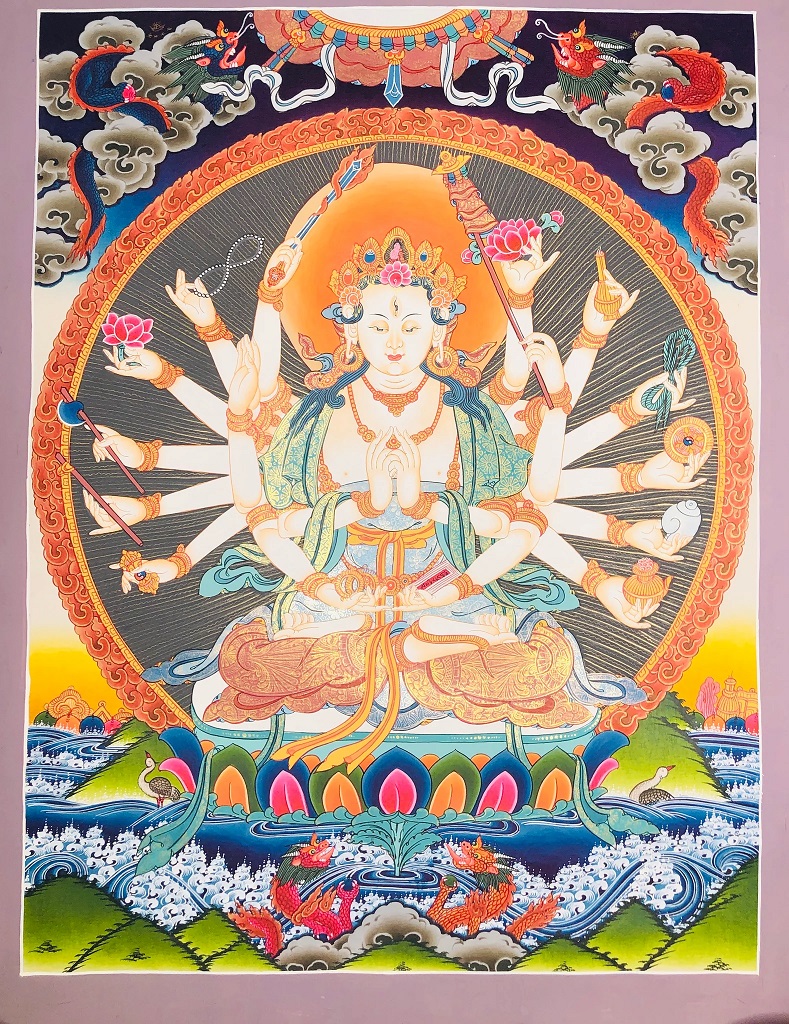 20+ Tranh tượng, hình ảnh Phật Mẫu Chuẩn Đề Bồ Tát đẹp nhất 17 hinh anh phat mau chuan de bo tat 7